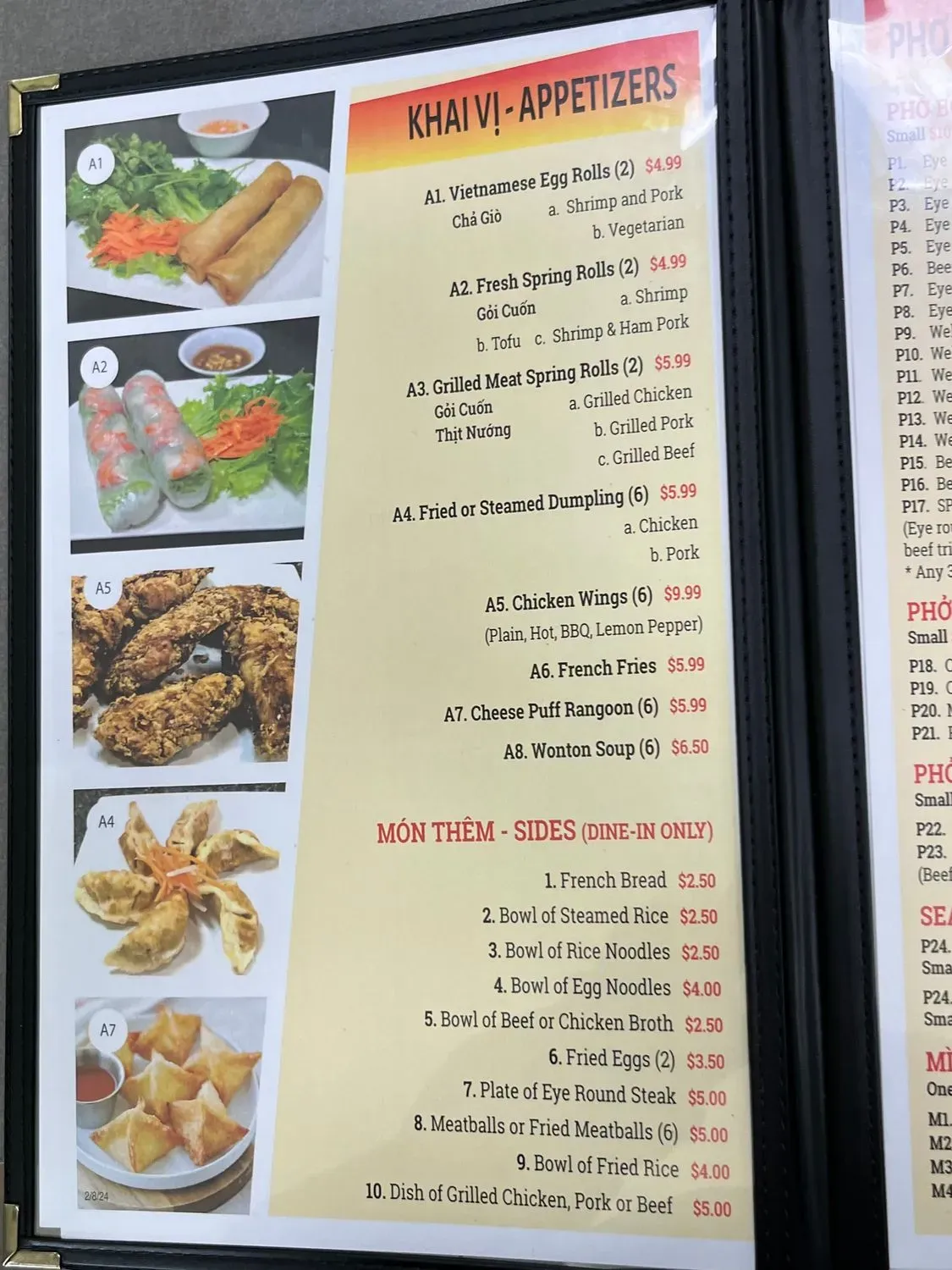 Menu 4