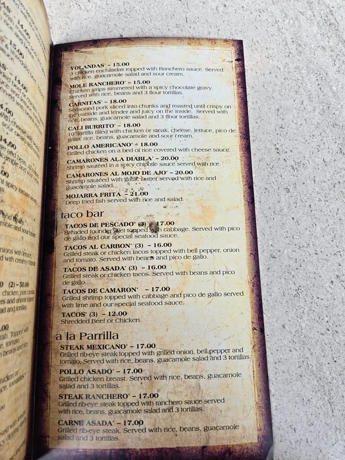 Menu 6