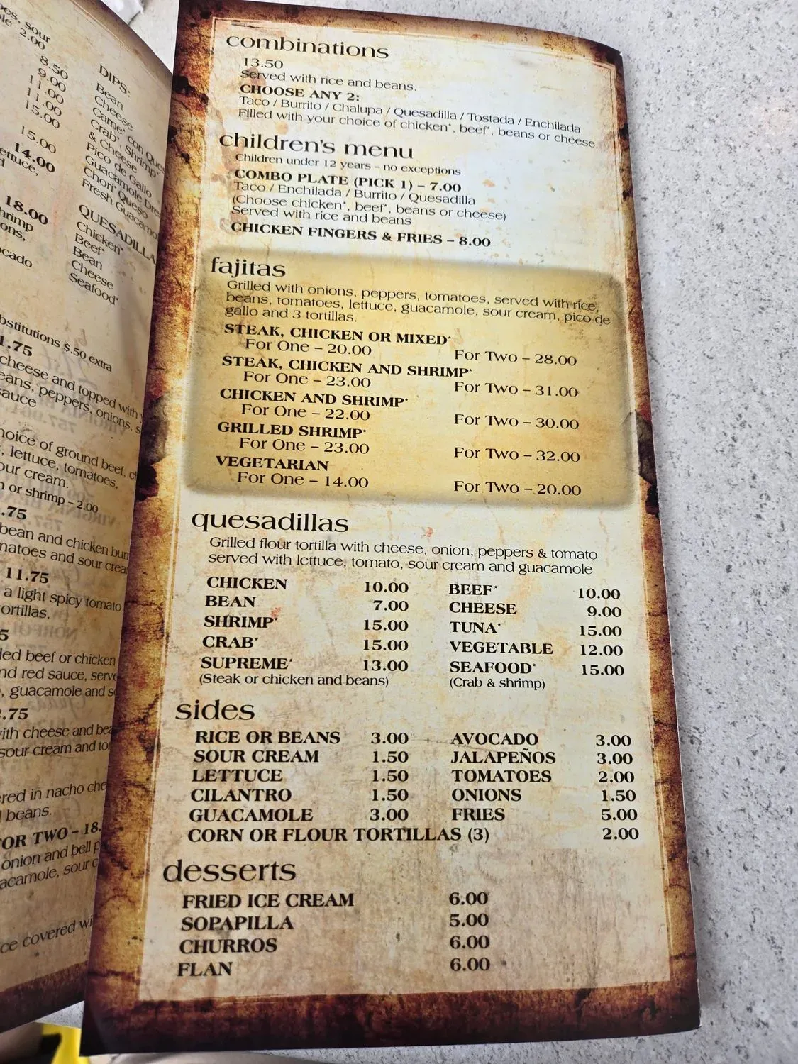 Menu 3