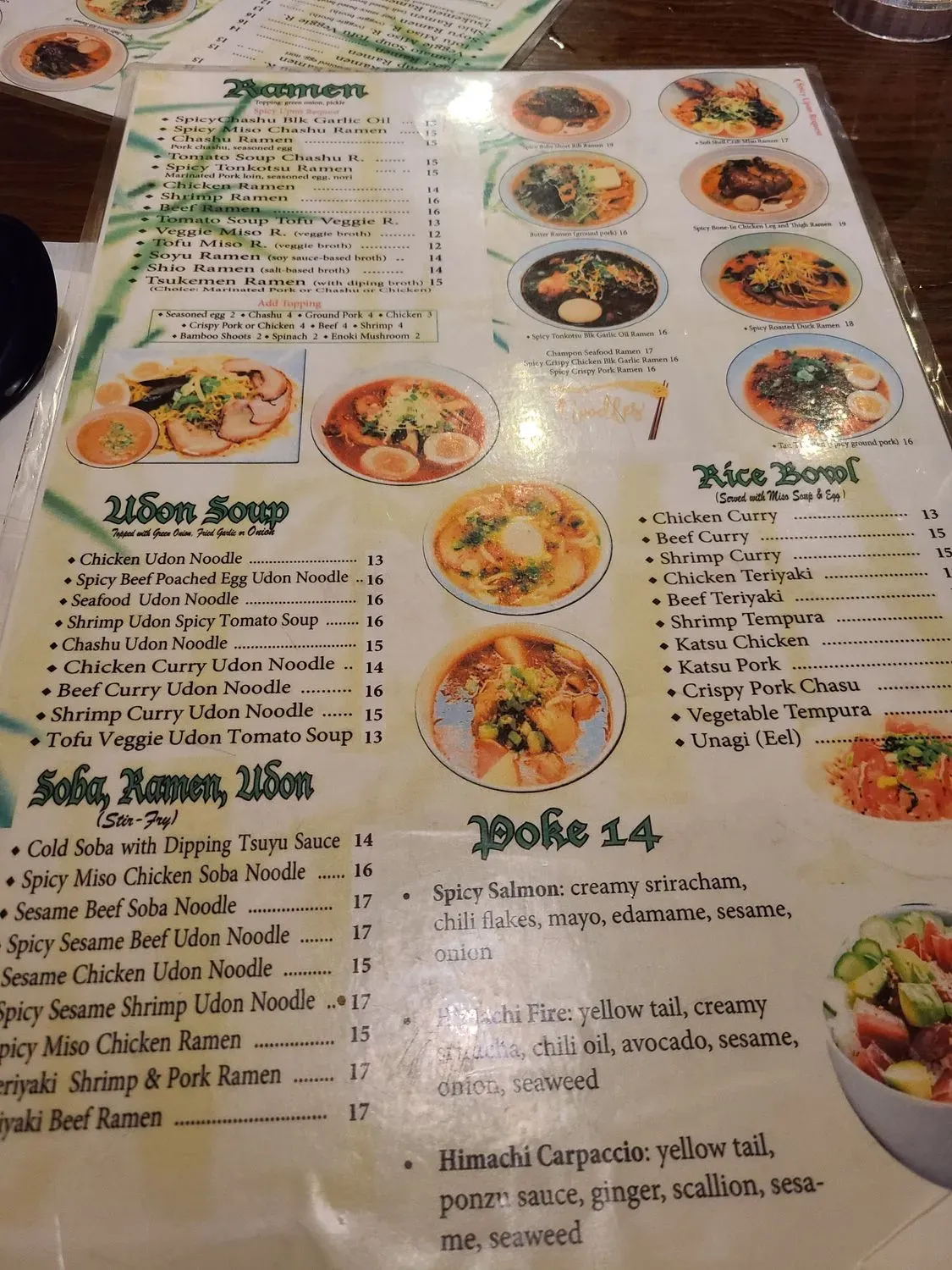 Menu 6