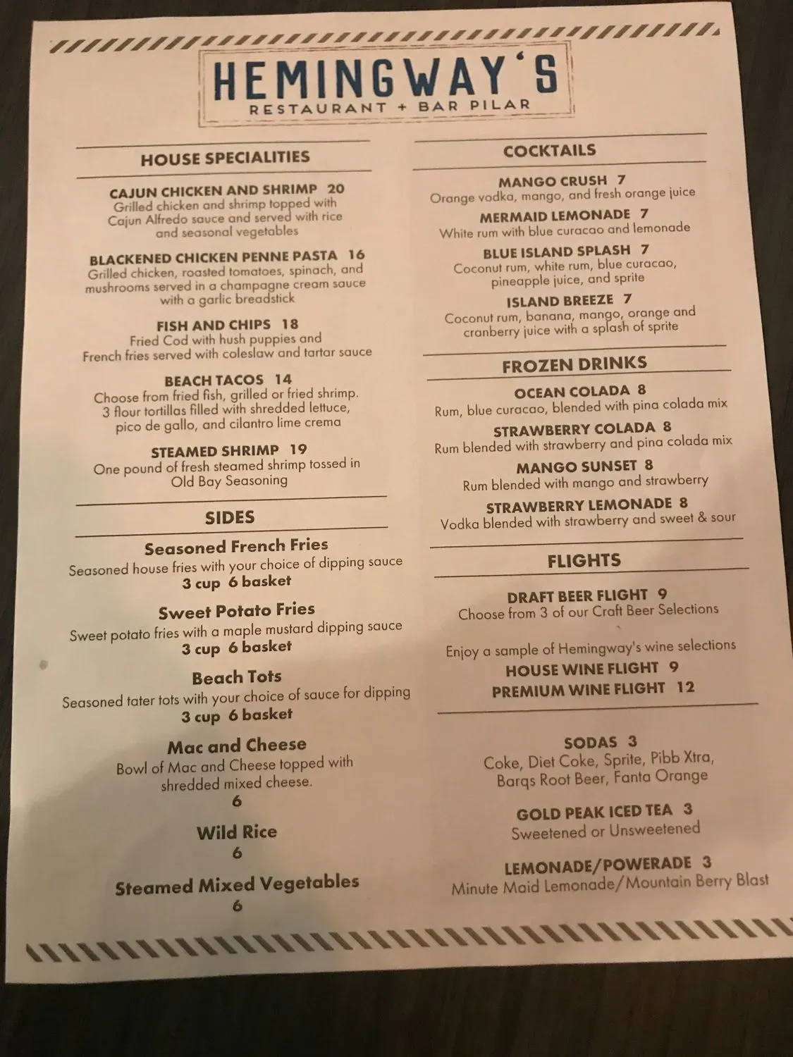 Menu 3