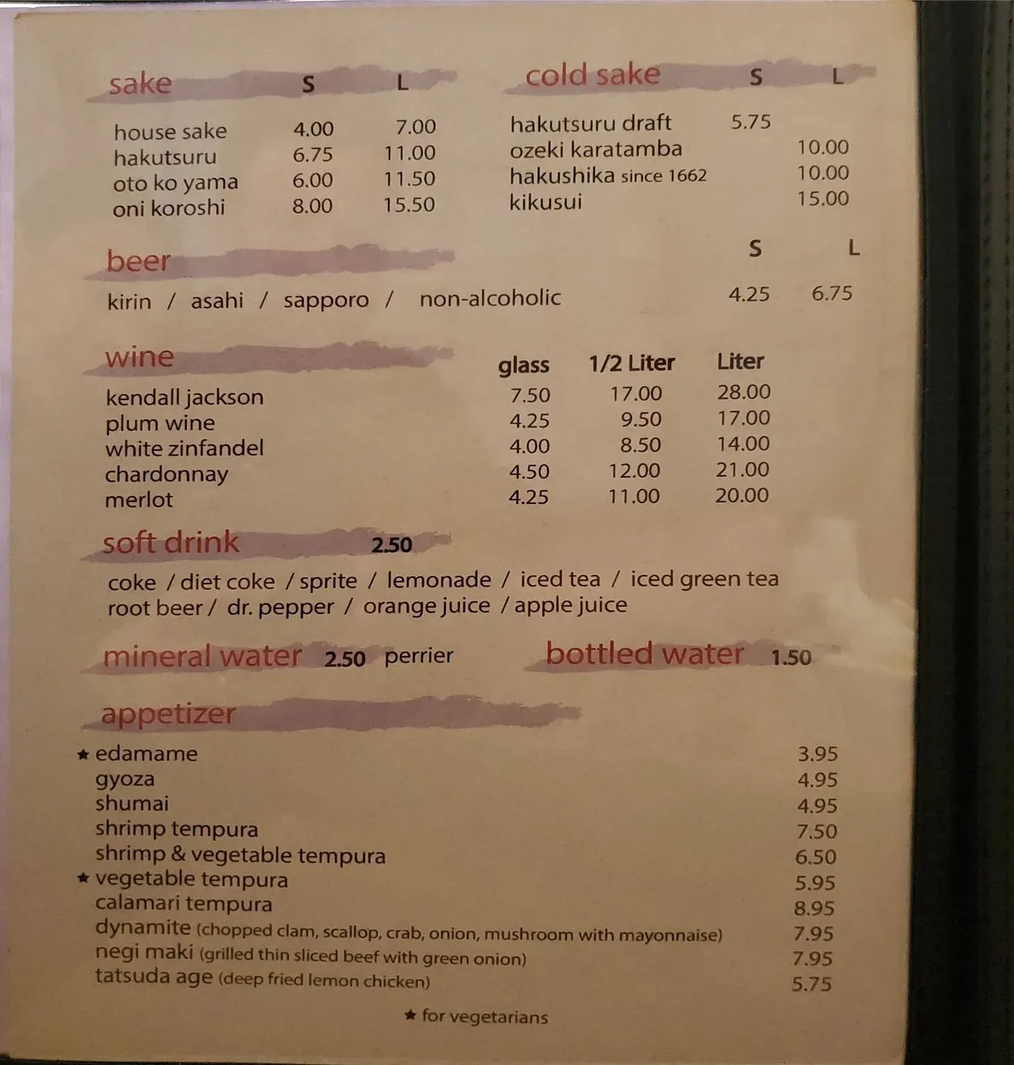 Menu 3