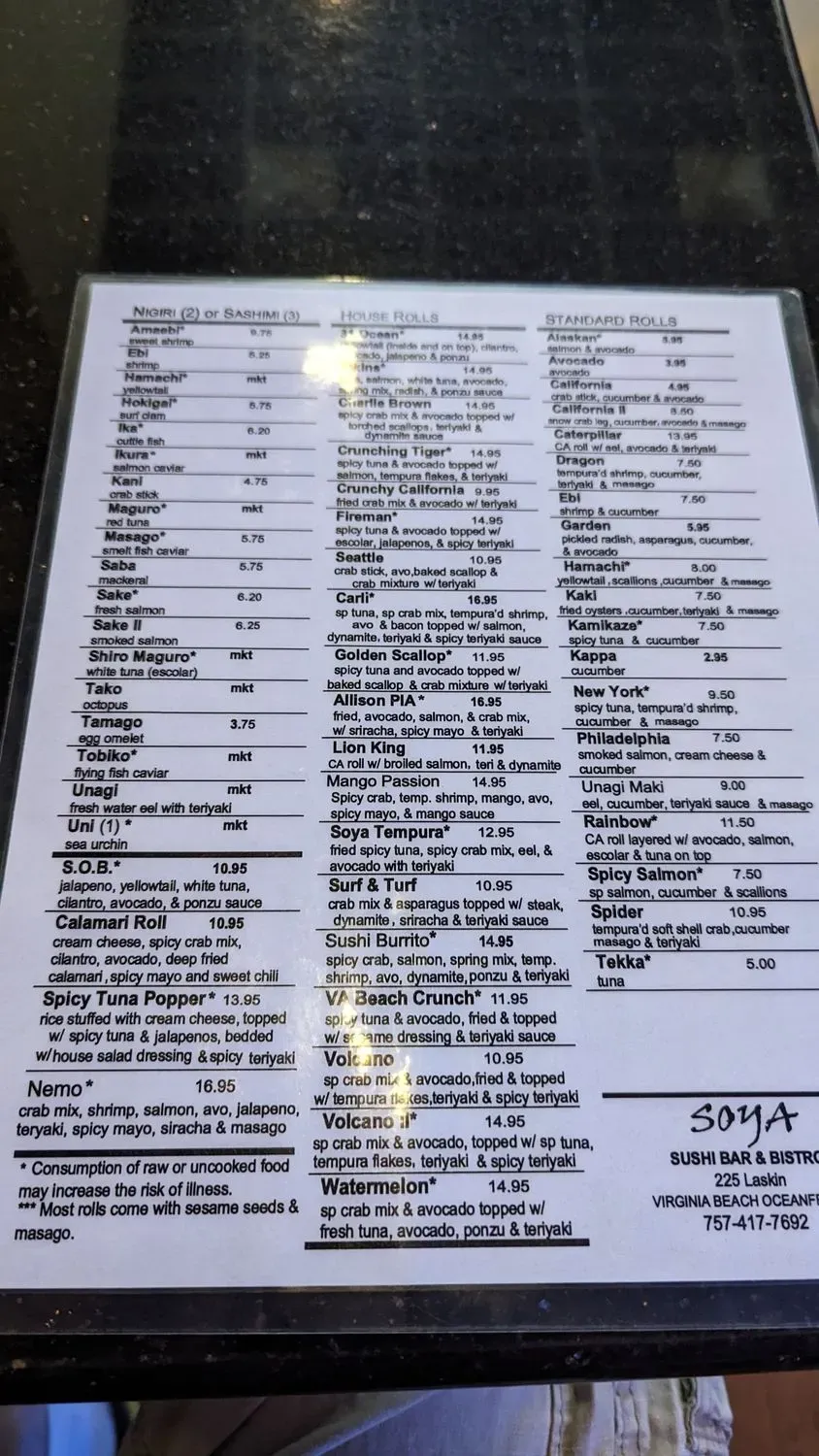 Menu 4