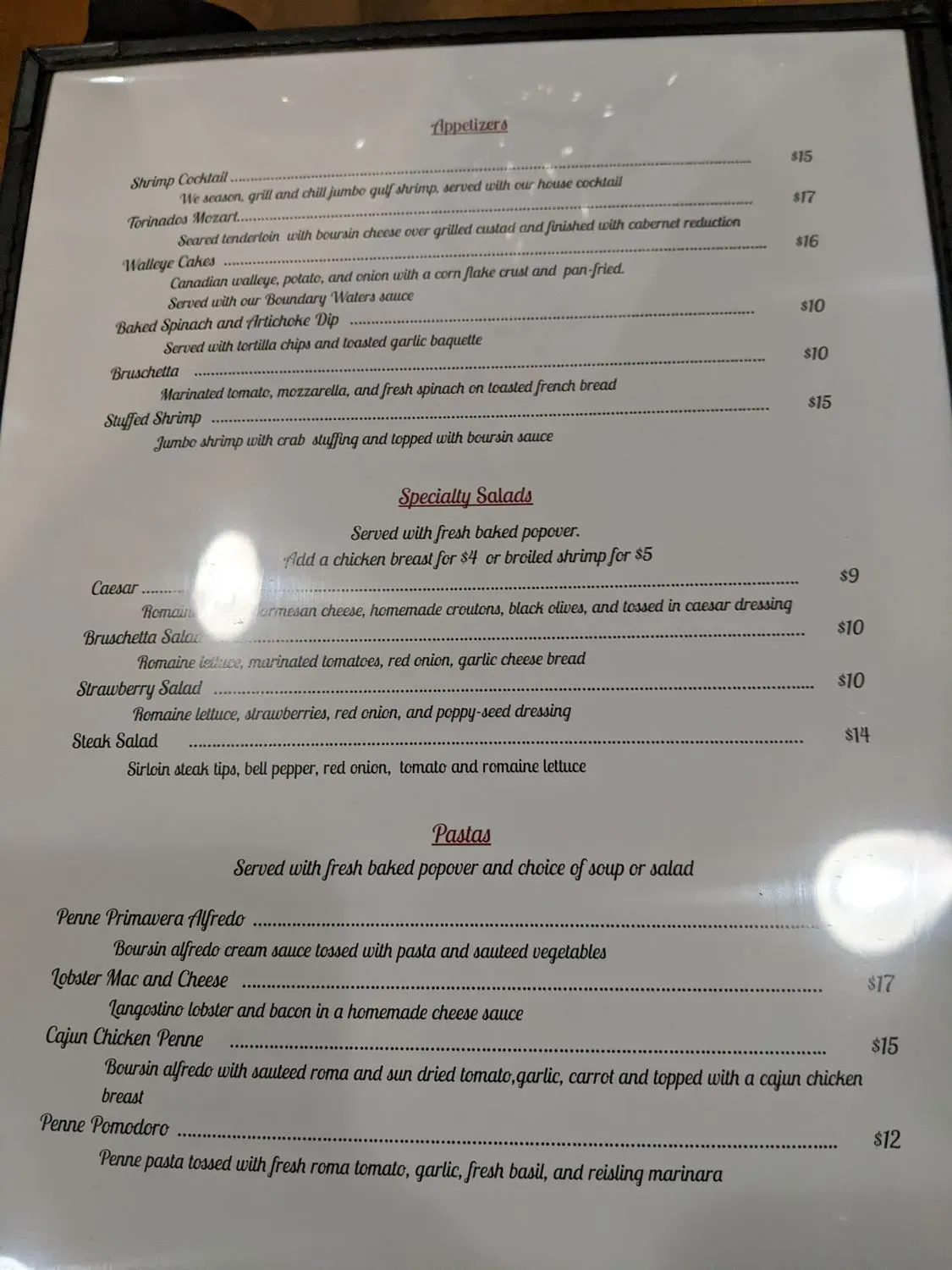 Menu 3