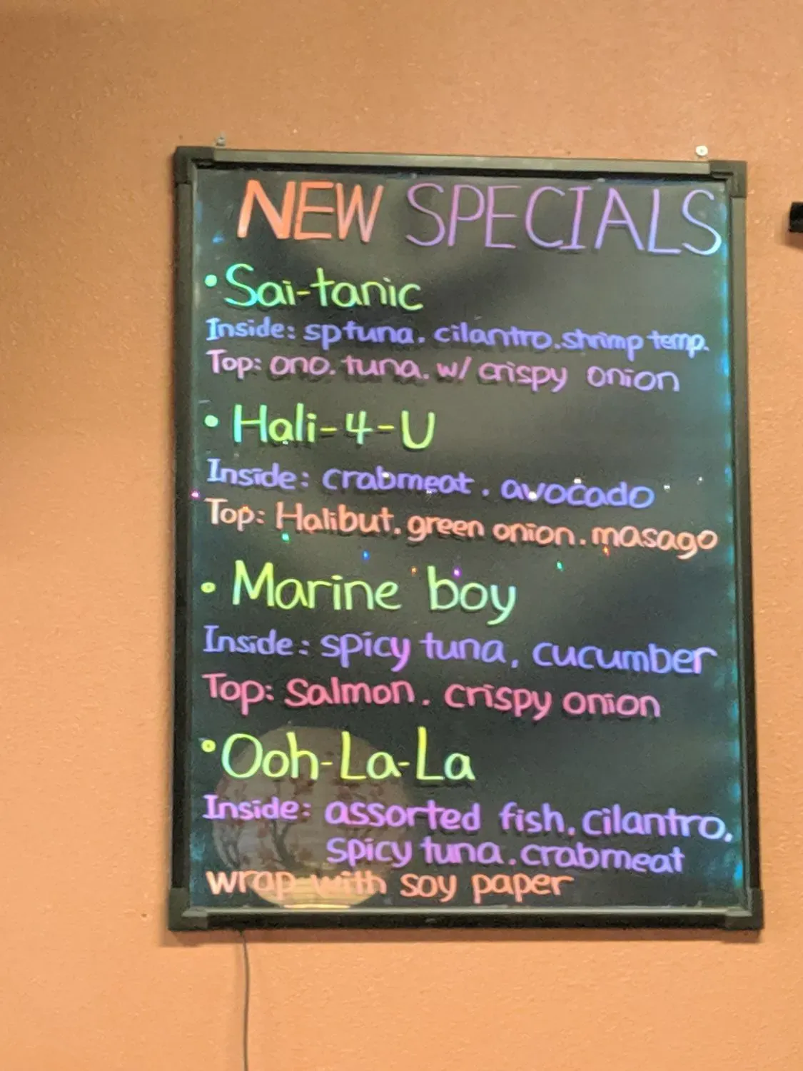 Menu 6