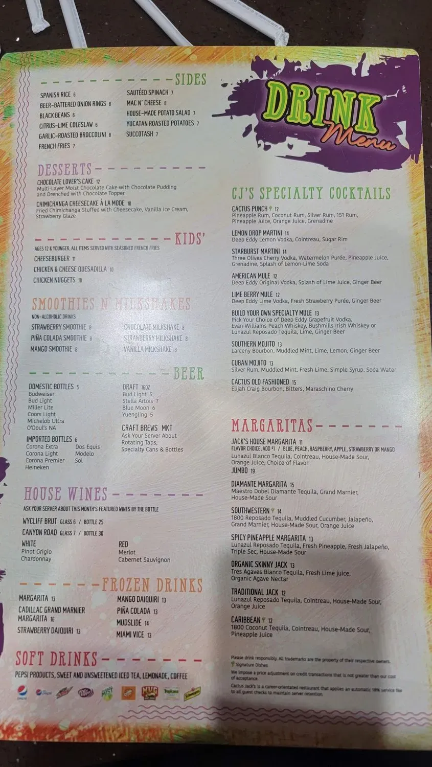 Menu 6