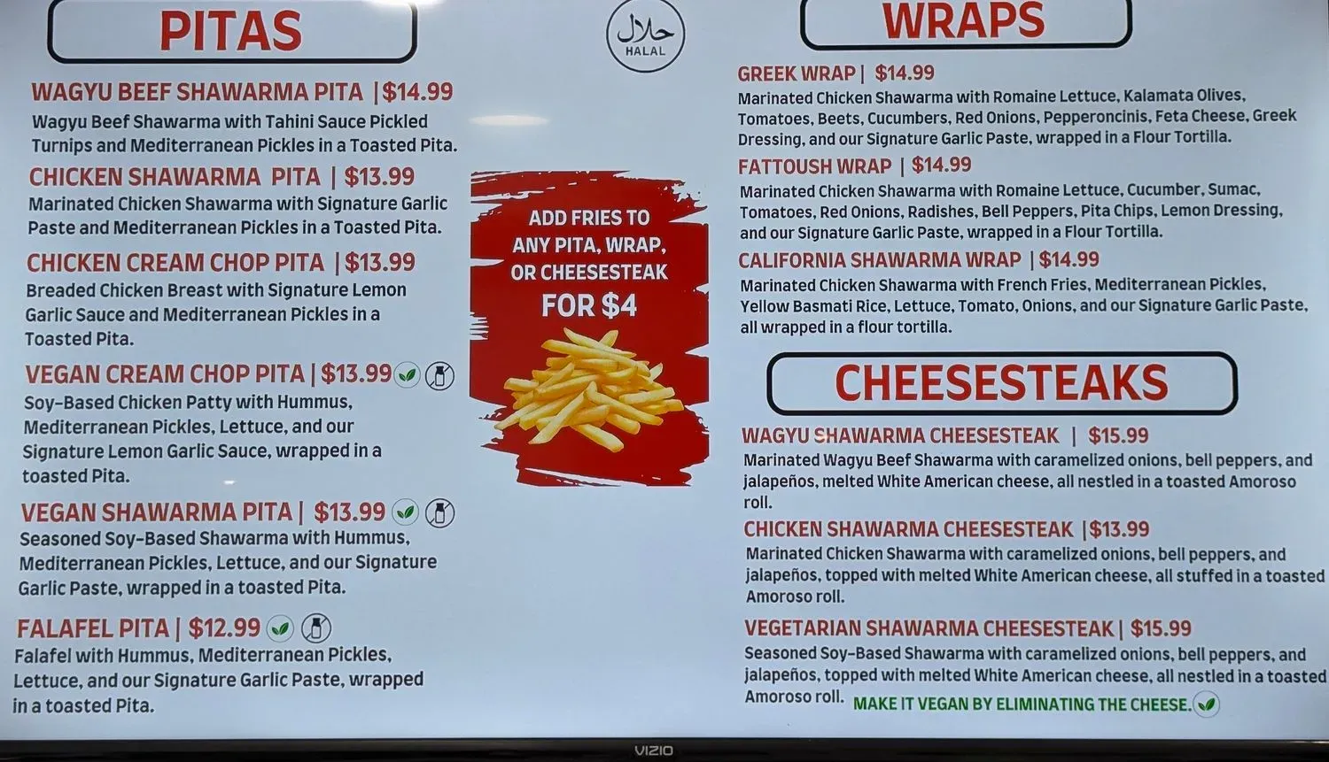 Menu 4