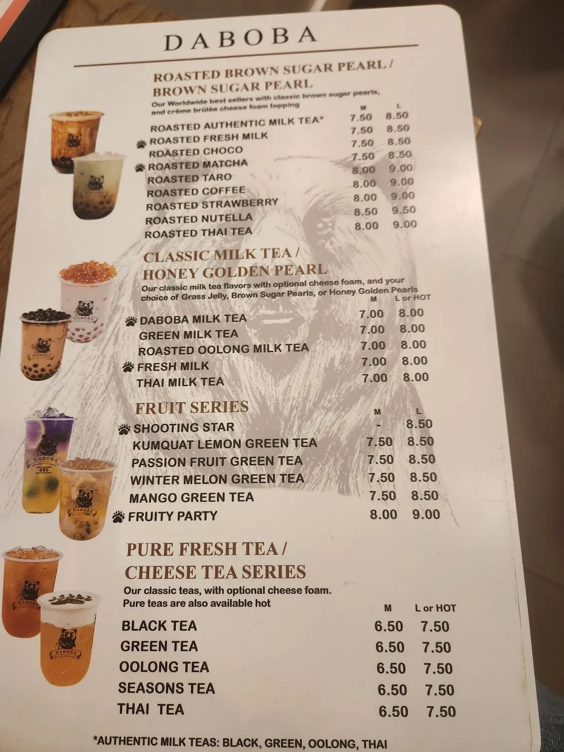 Menu 6