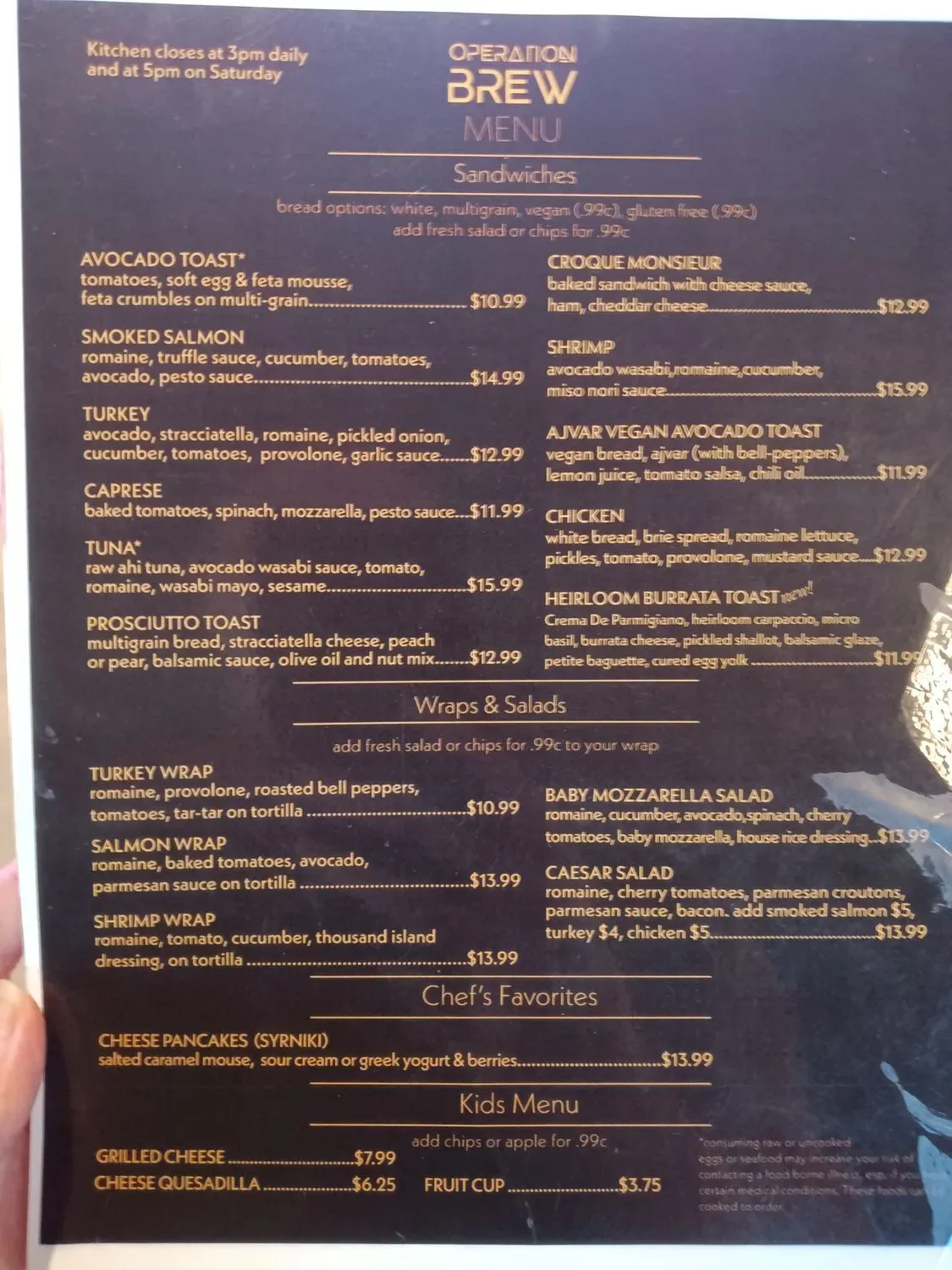 Menu 3