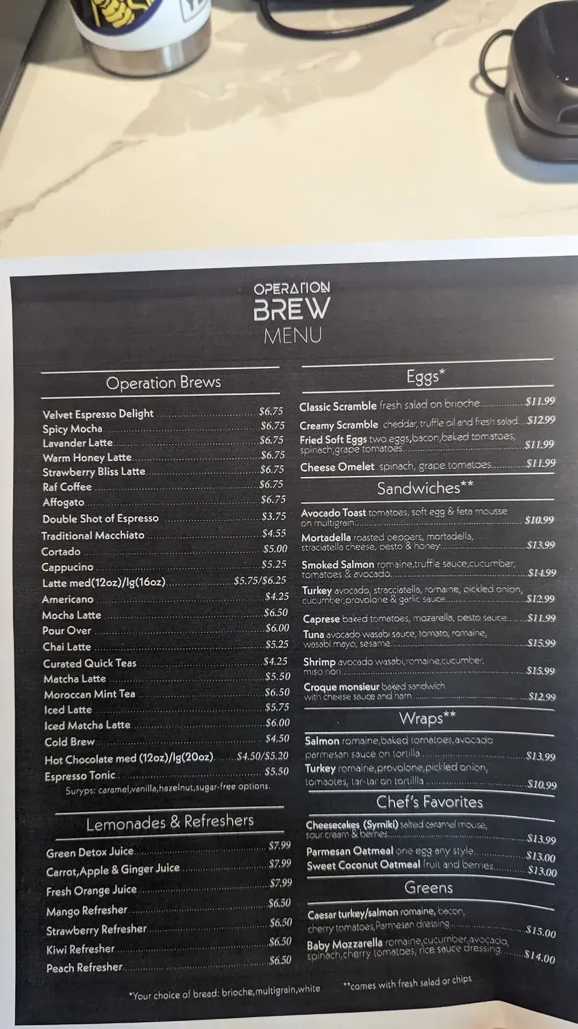 Menu 4