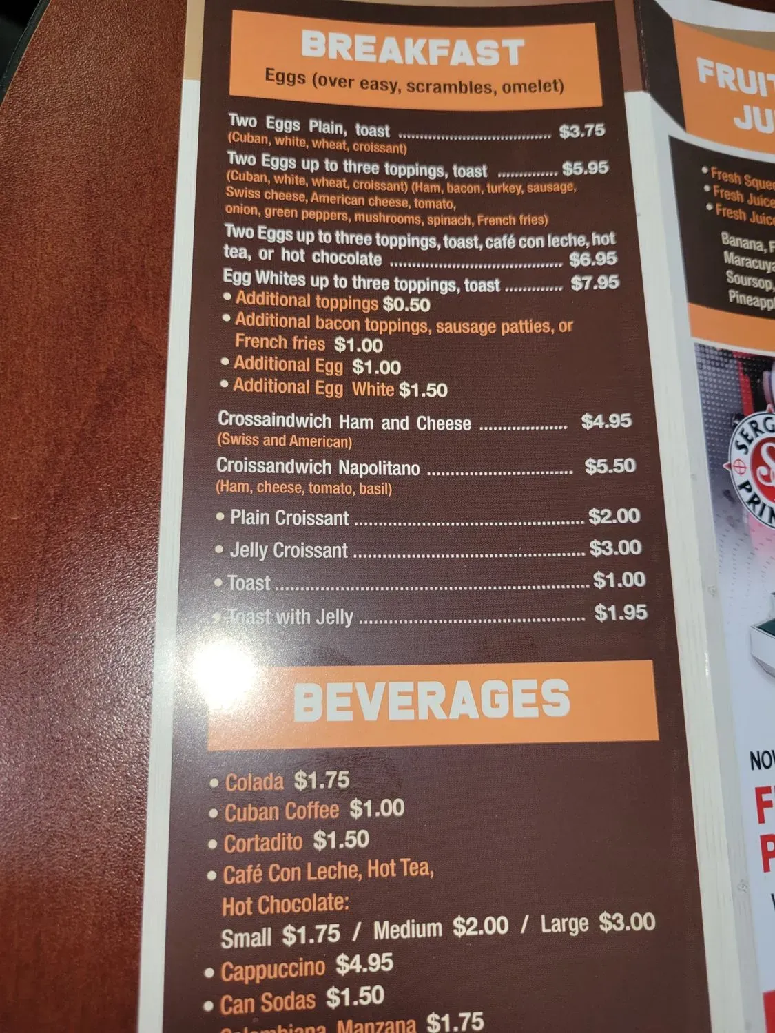 Menu 3