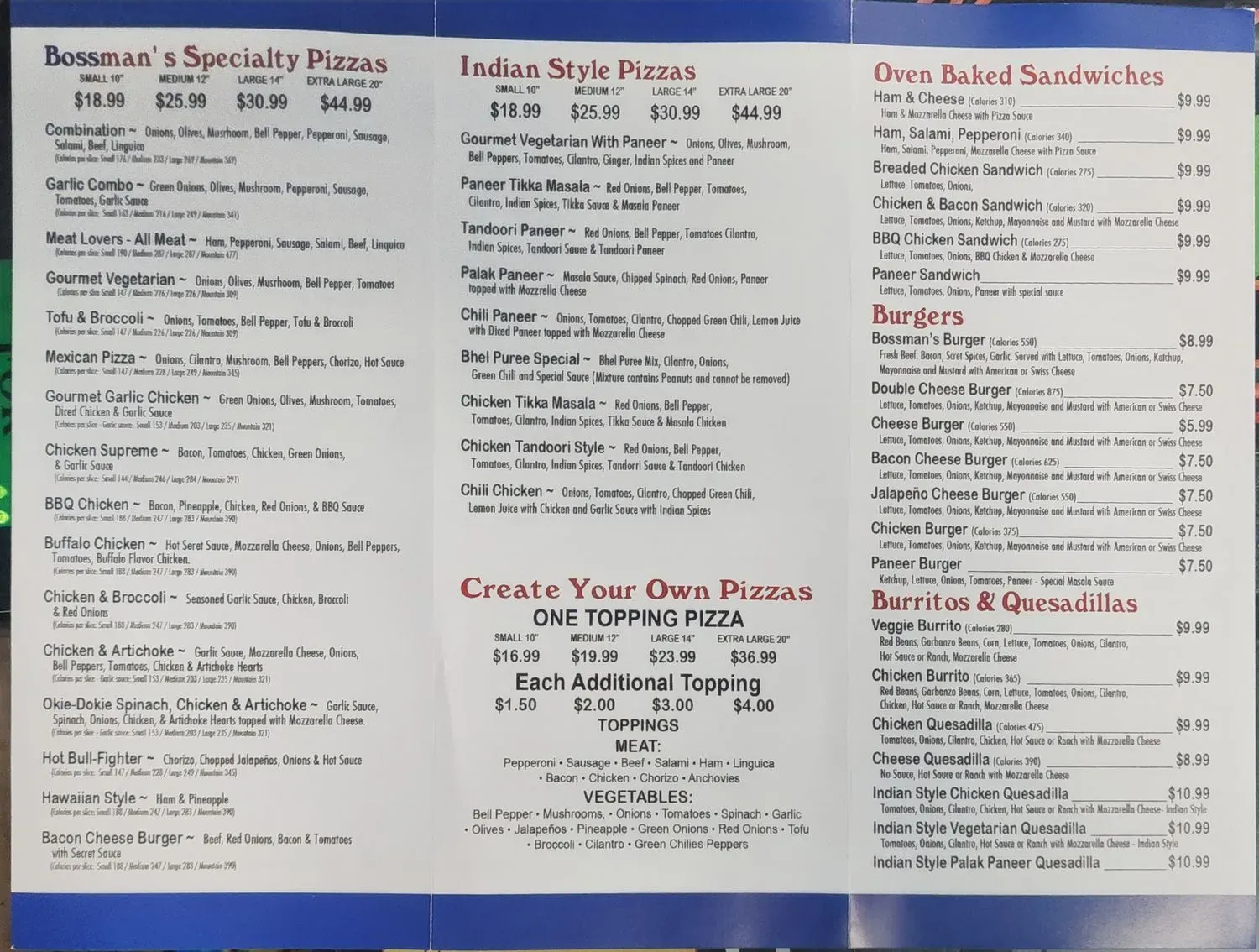 Menu 3