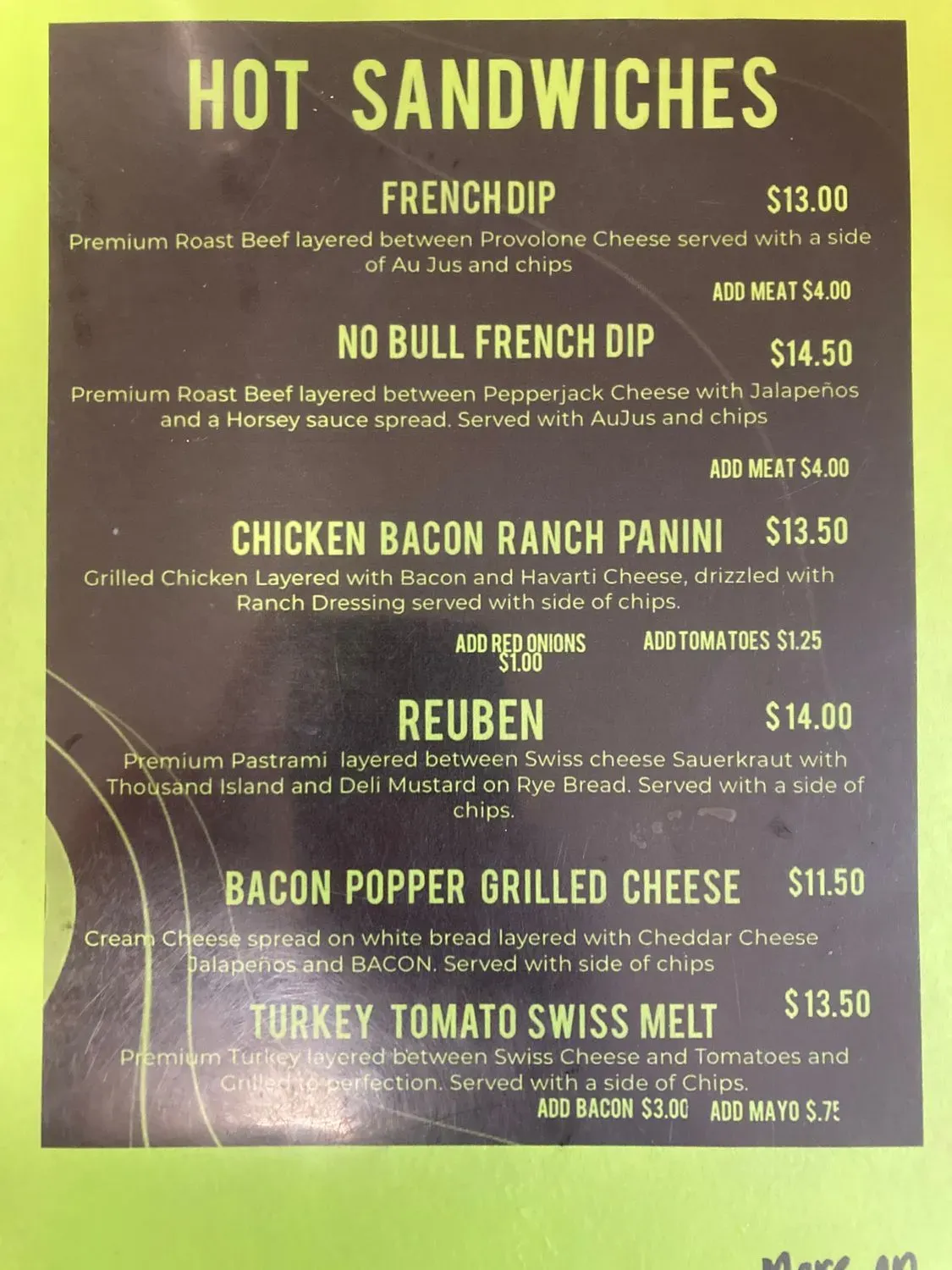 Farmhouse Froyo Menu - Updated November 2025