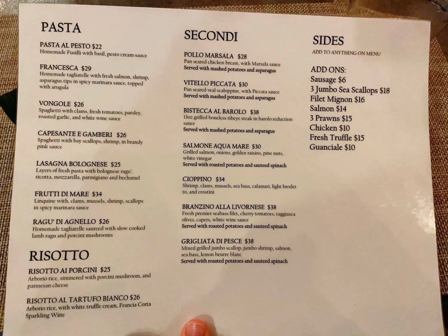 Menu 4