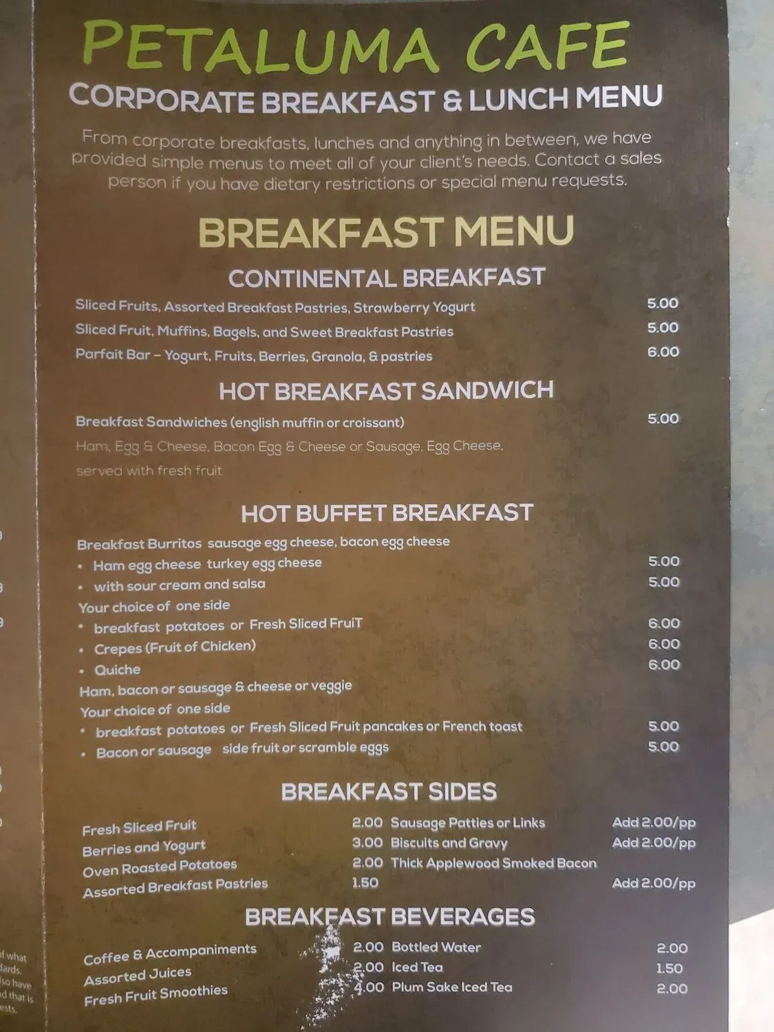 Menu 6