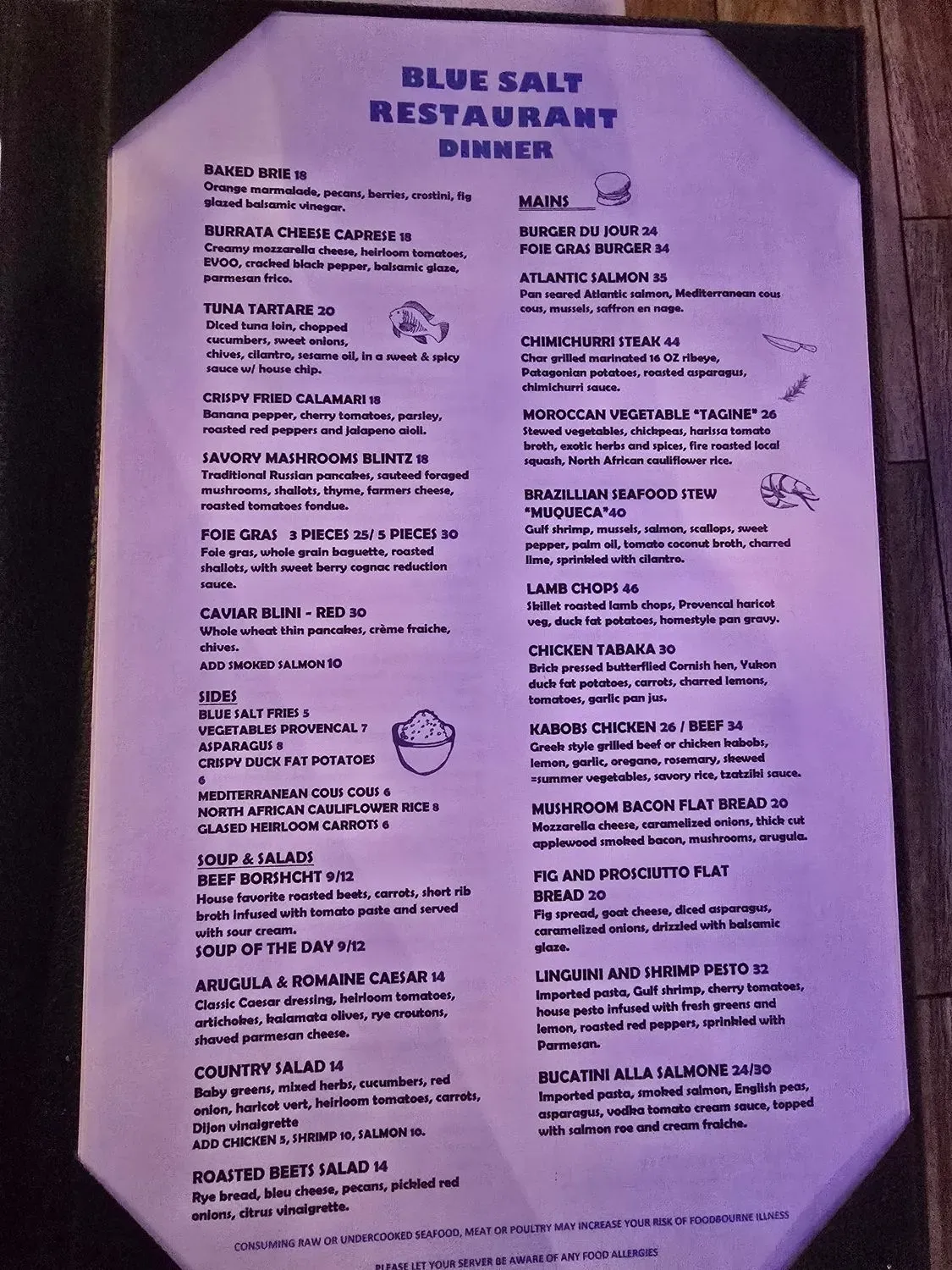 Menu 4