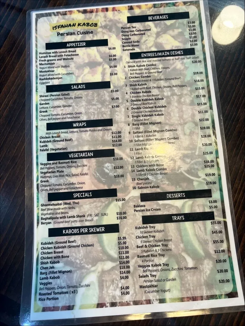 Menu 3