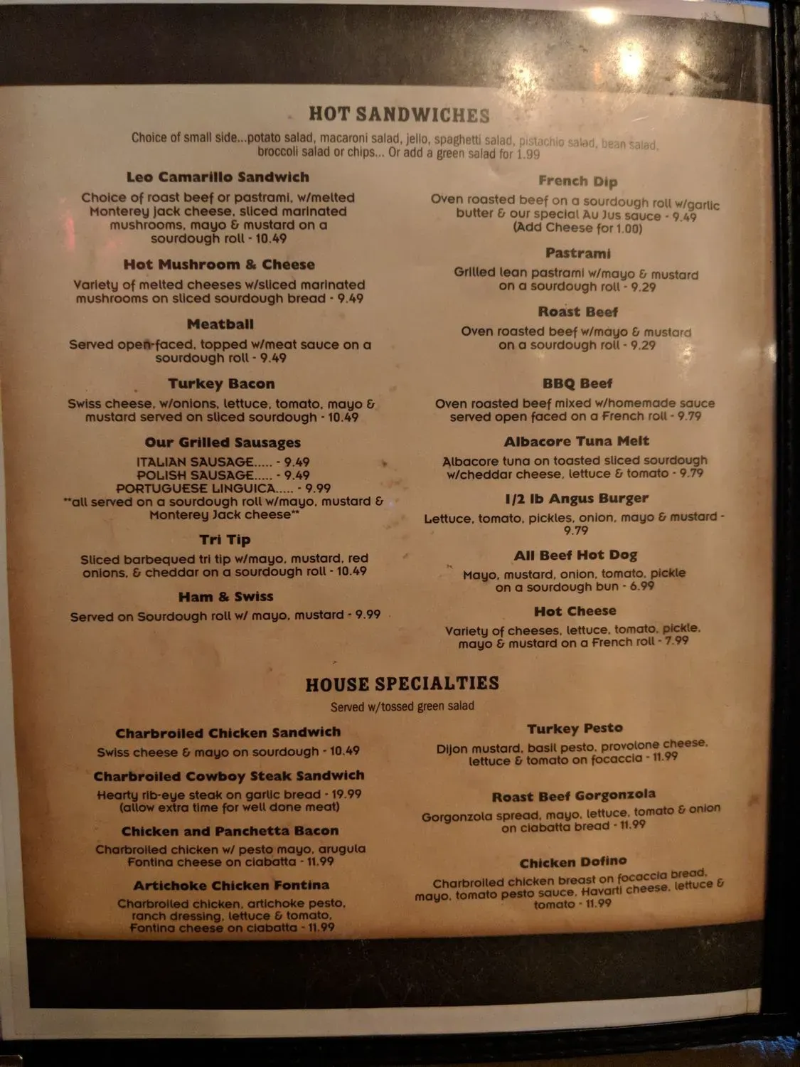 Menu 3