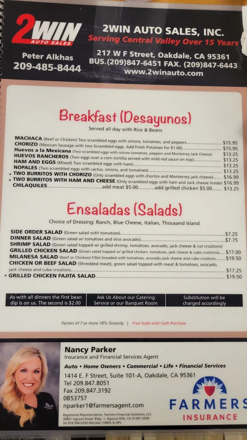 Menu 3