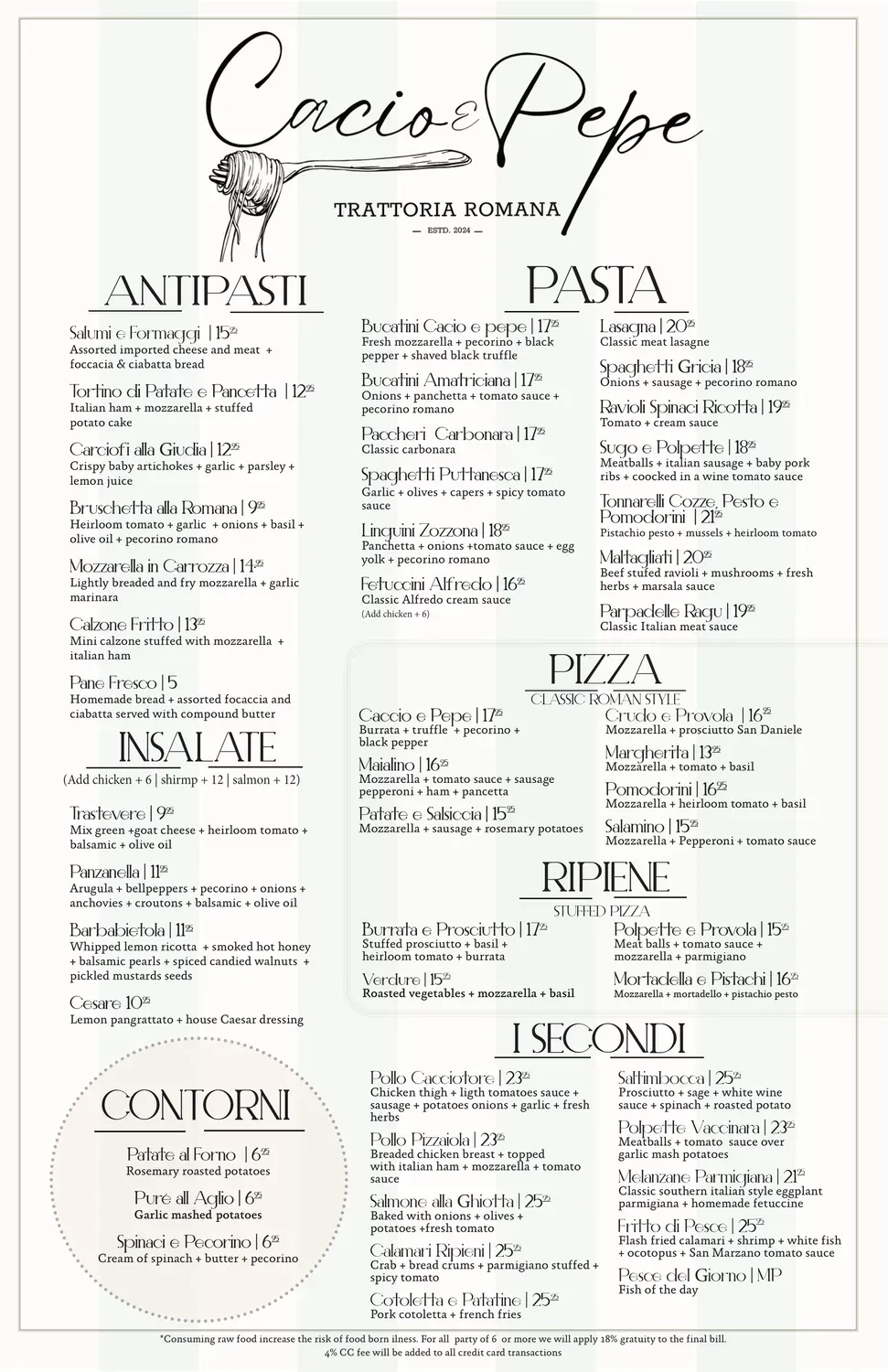 Menu 4