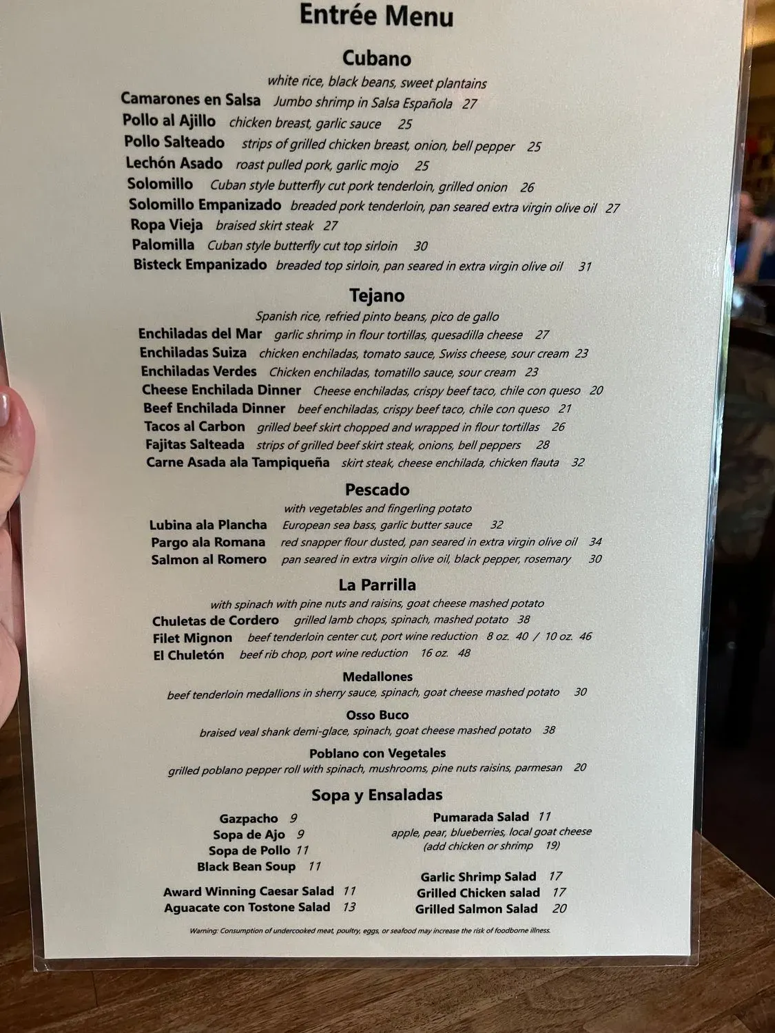 Menu 3