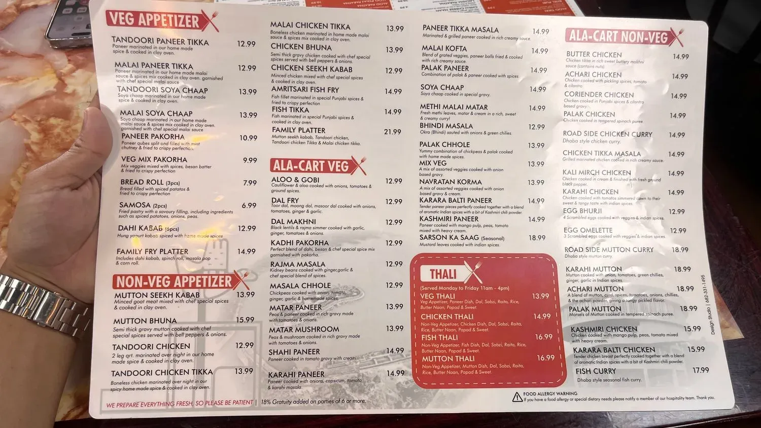 Menu 4