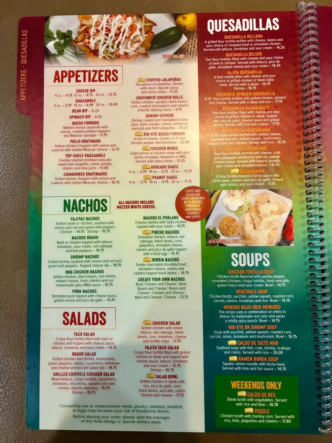 Menu 4