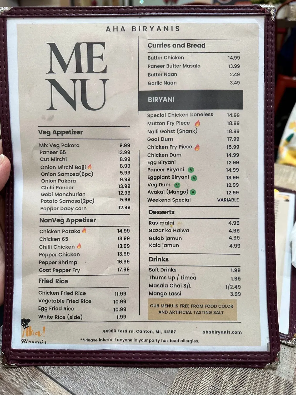 Menu 4