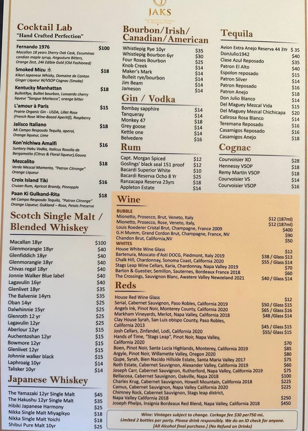 Menu 4