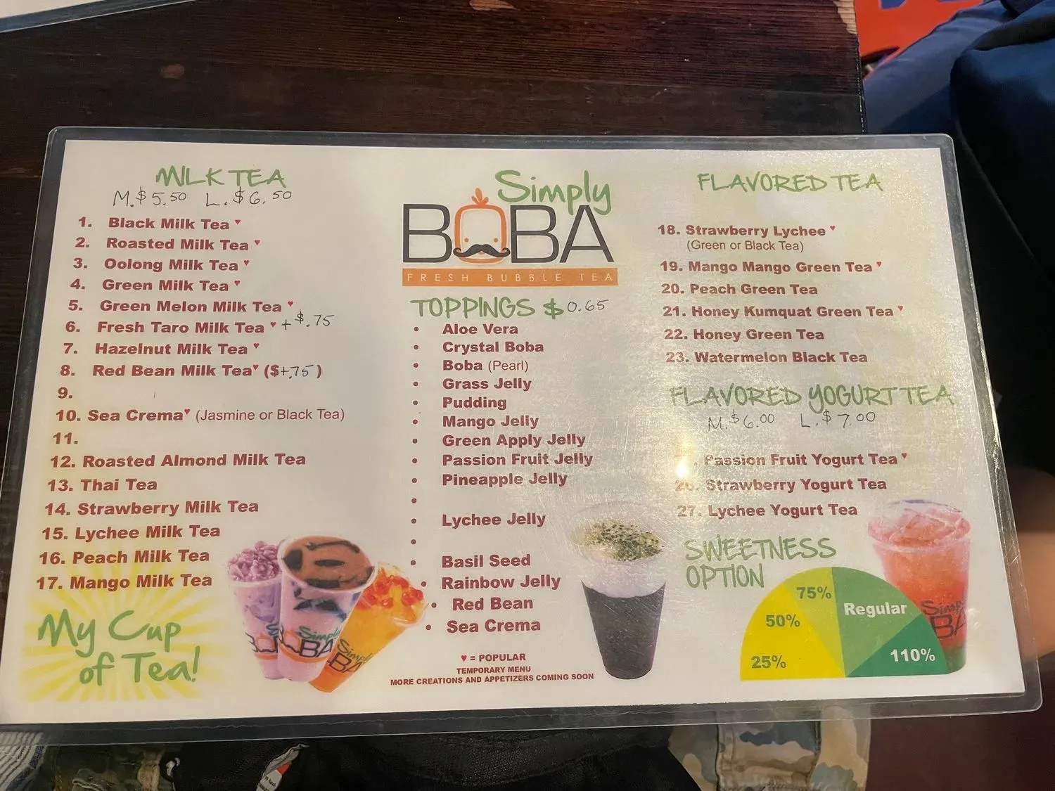 Menu 3