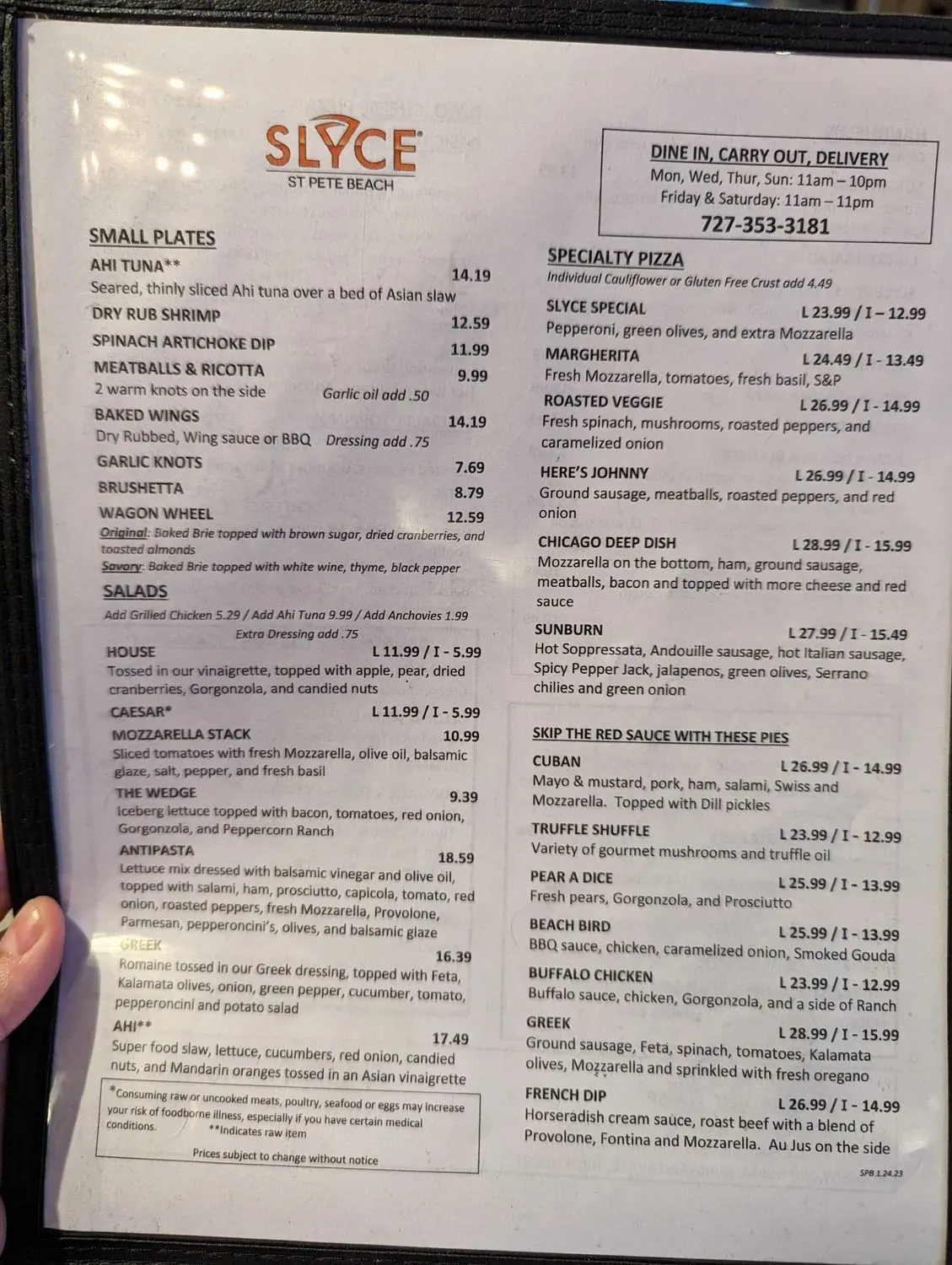 Menu 3