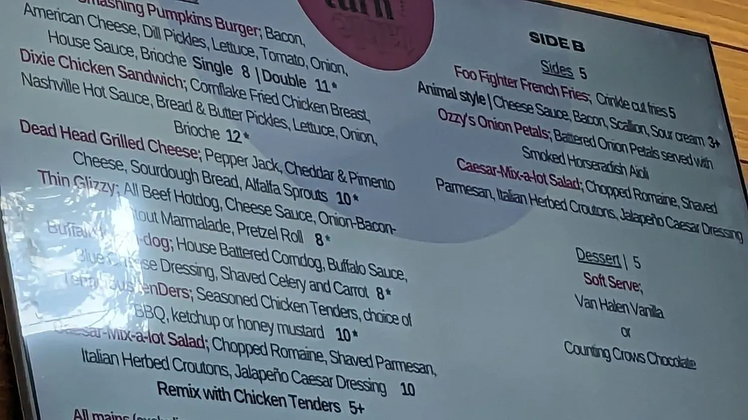 Menu 4