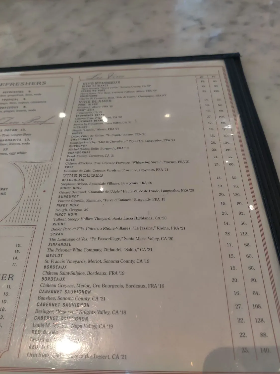 Menu 6