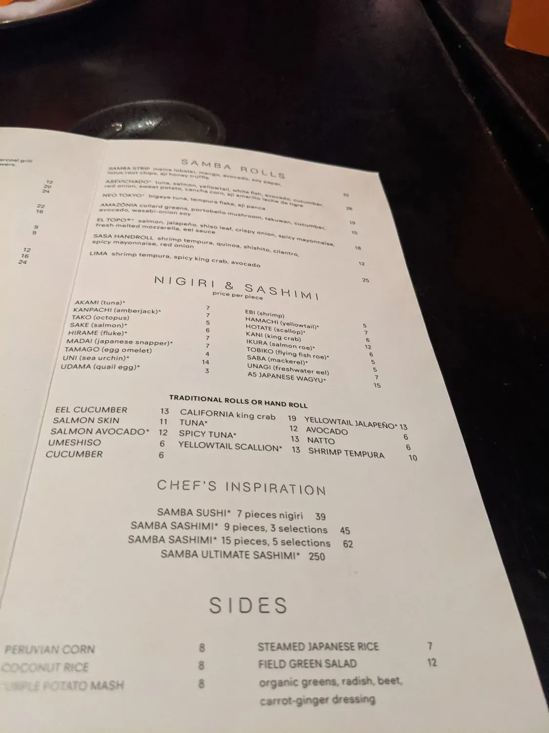 Menu 6