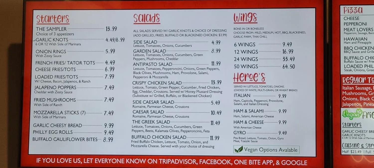 Menu 6