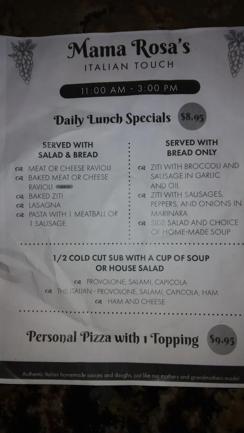 Menu 6