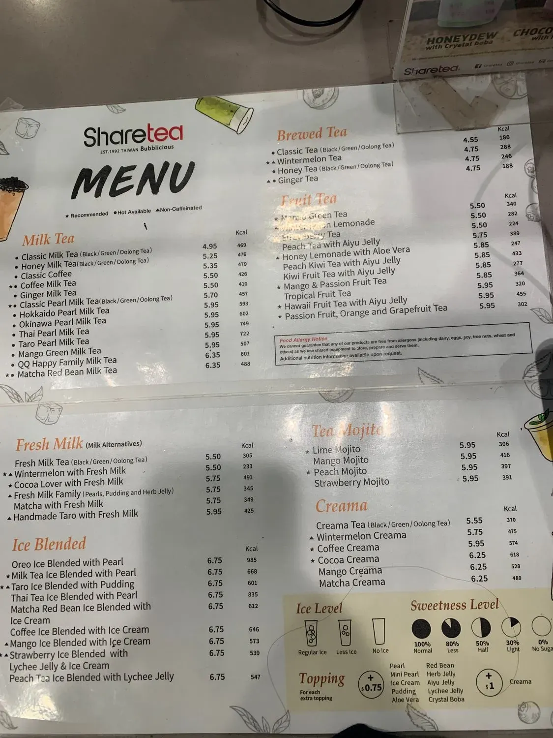 Menu 6