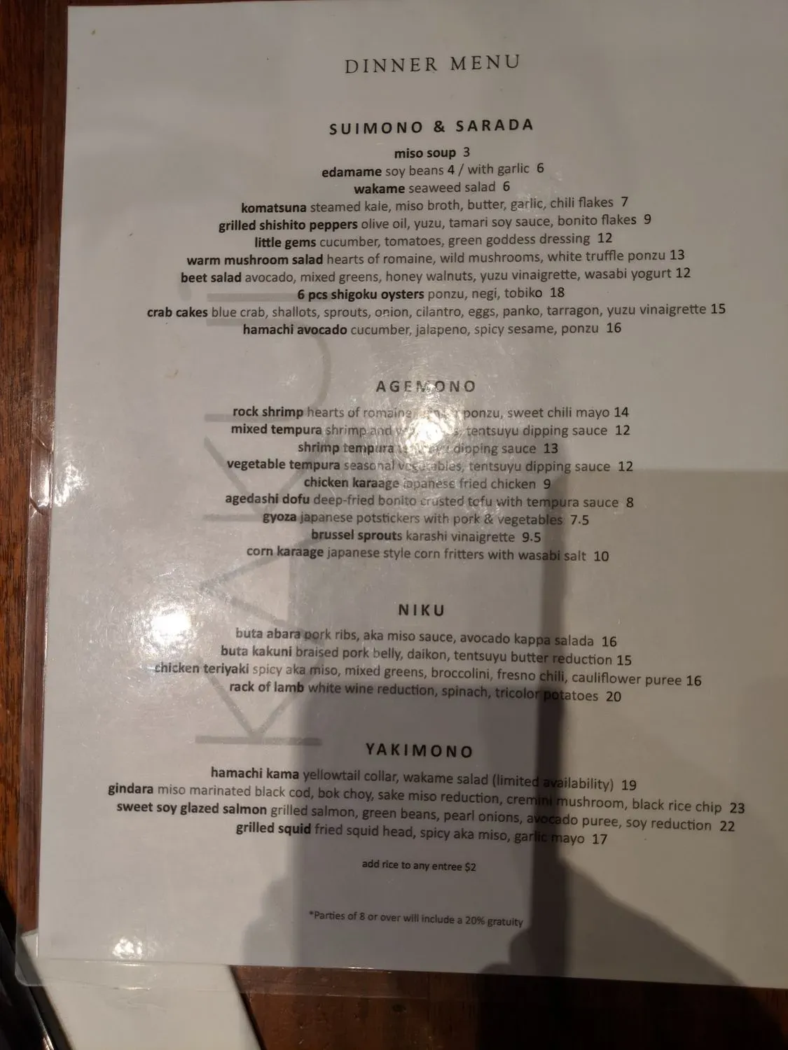 Menu 3