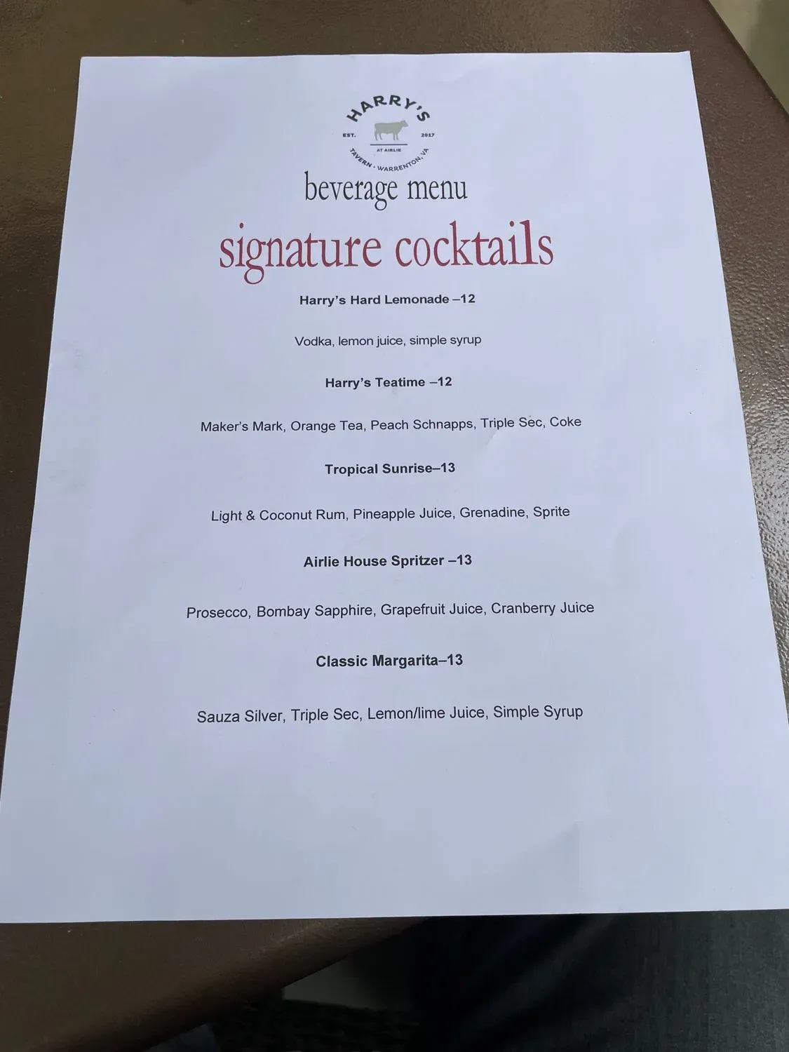 Menu 4