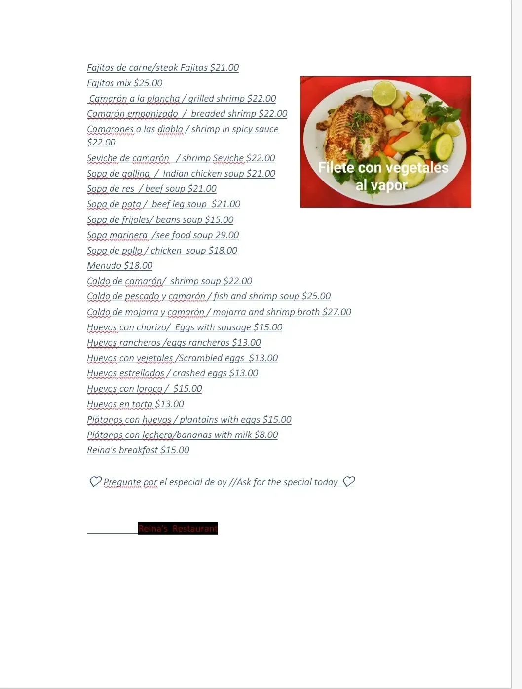 Menu 3