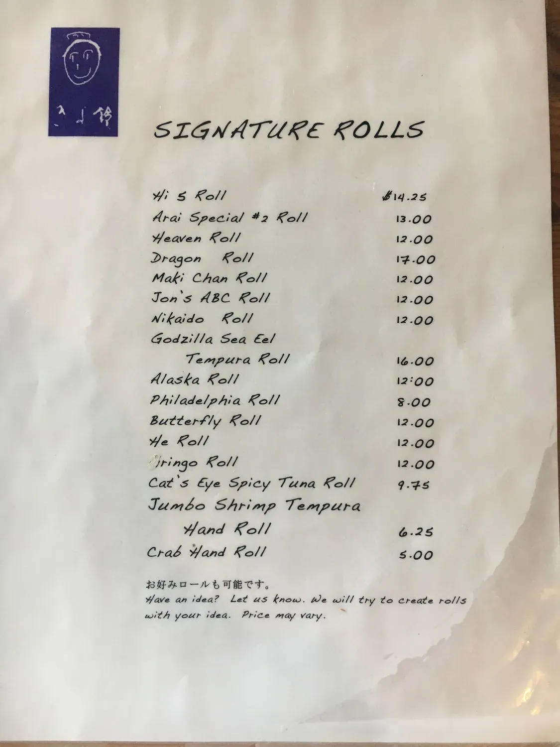 Menu 4