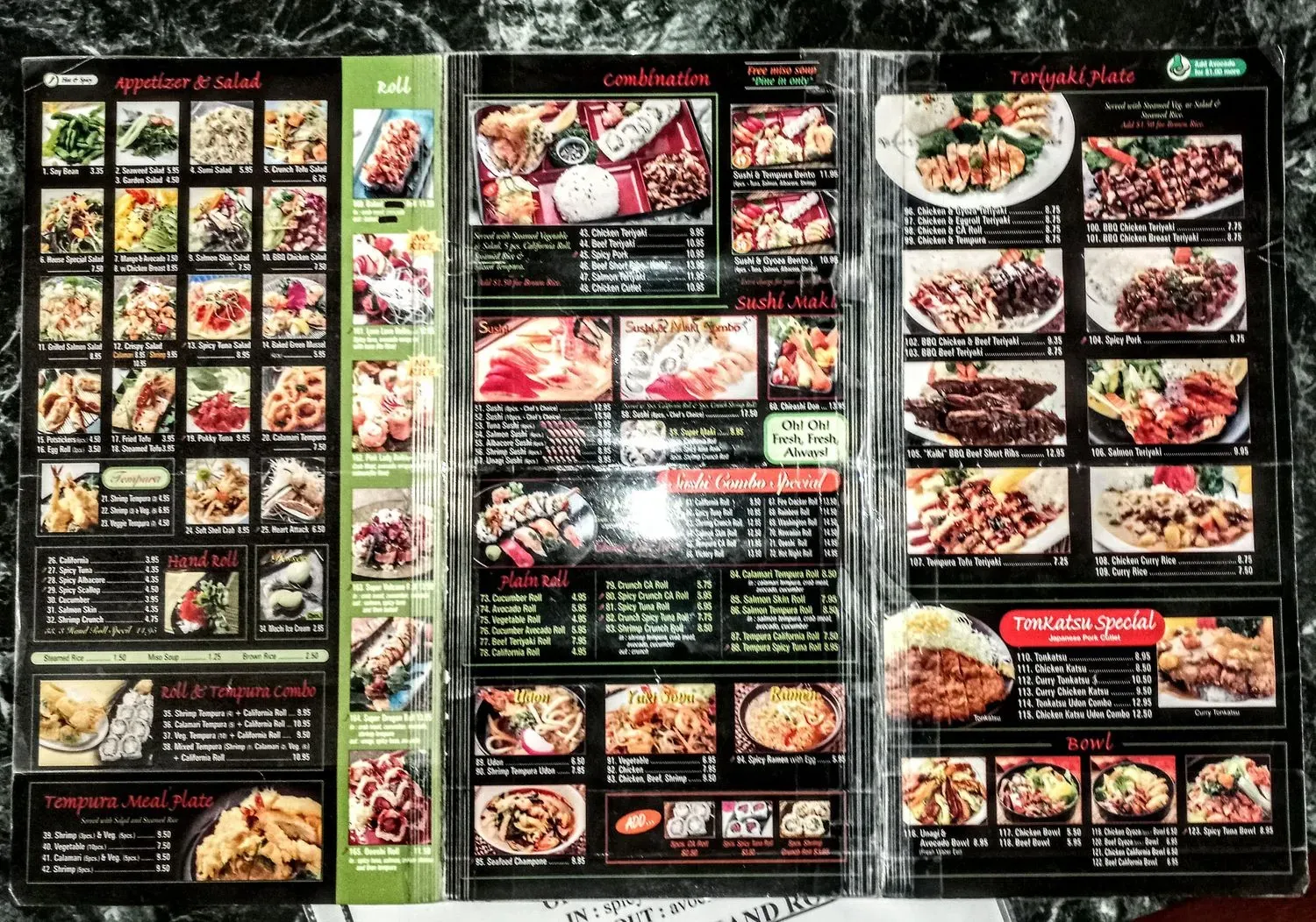 Menu 3