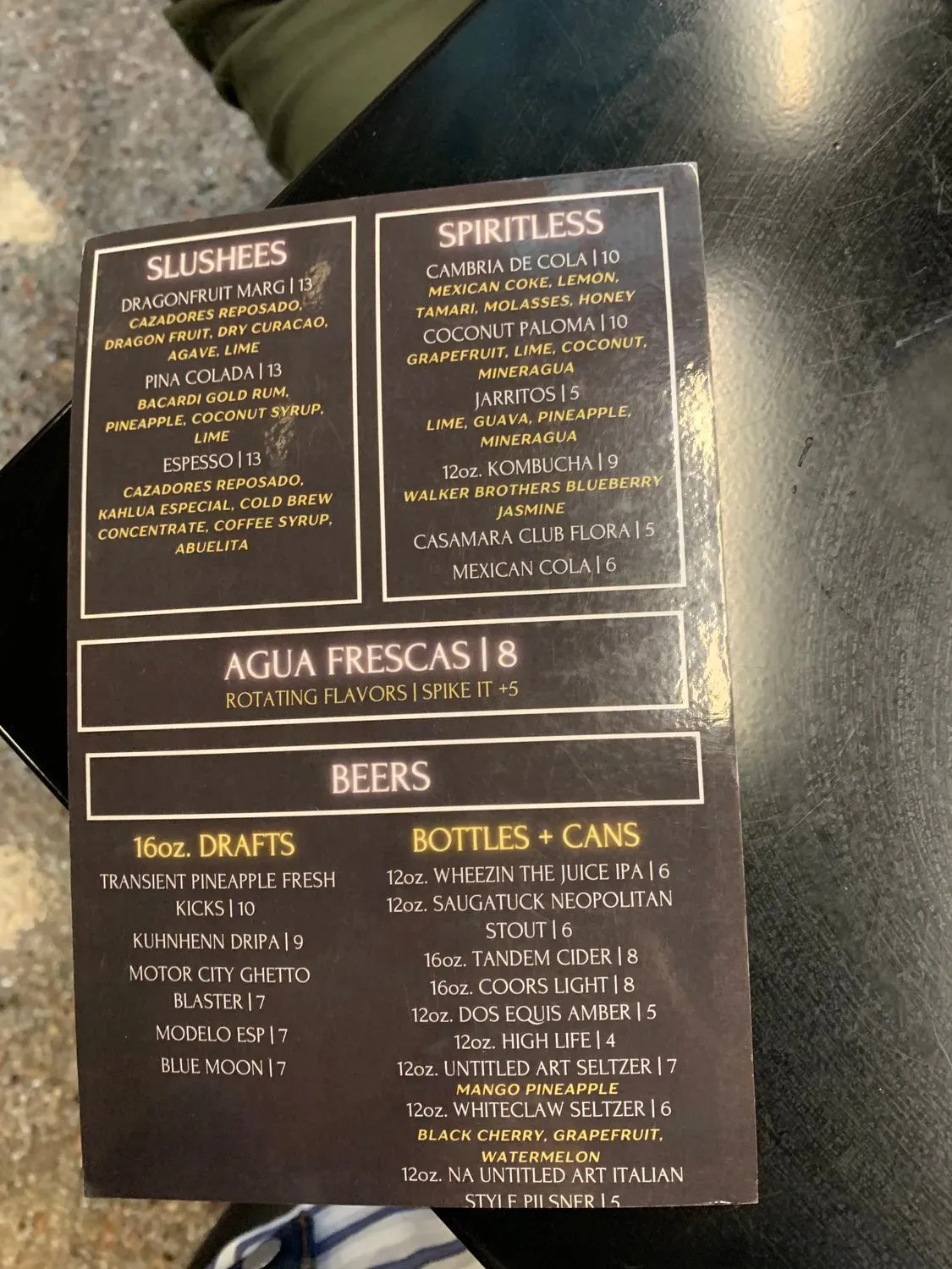 Menu 3