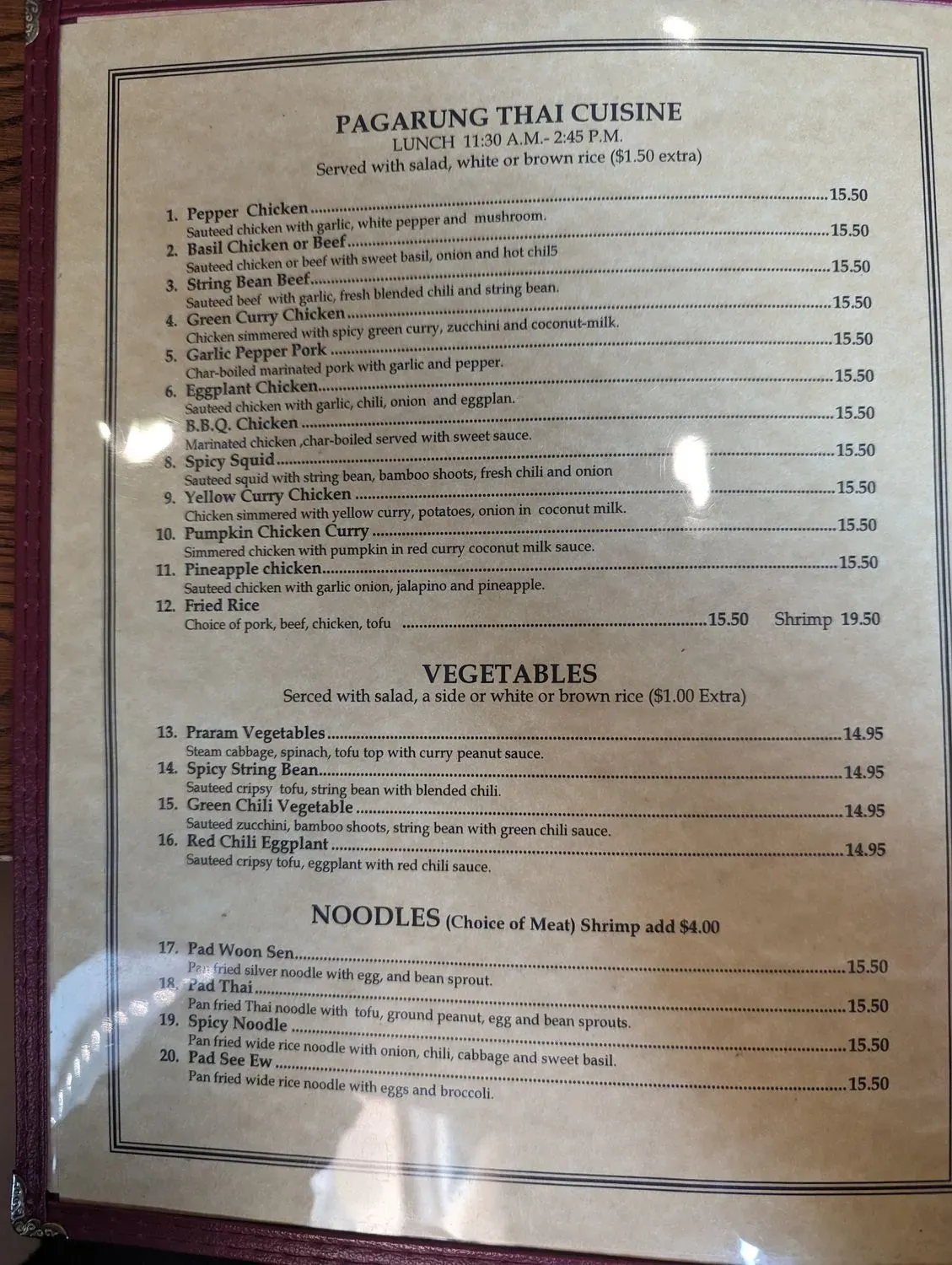 Menu 4