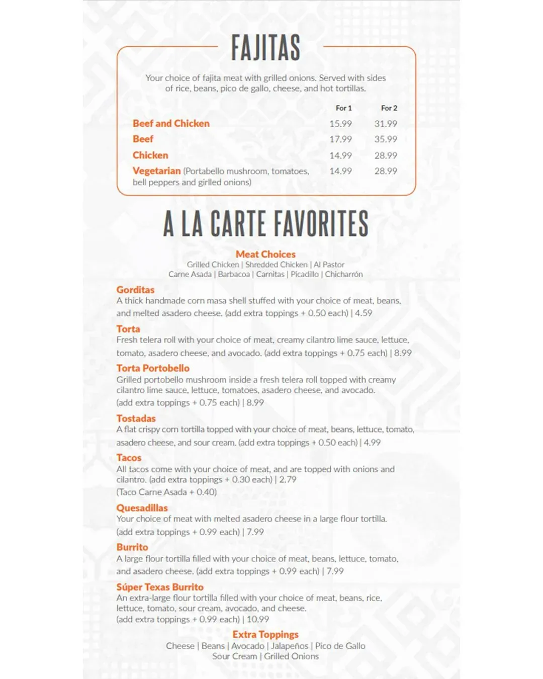 Menu 6