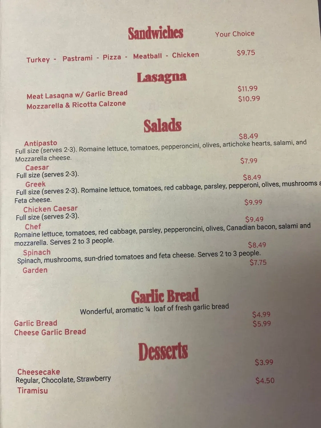 Menu 3