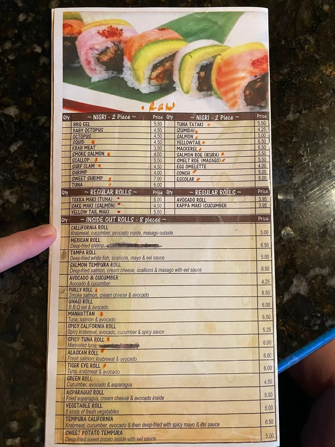 Menu 6