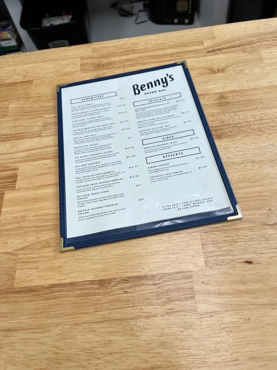 Menu 4