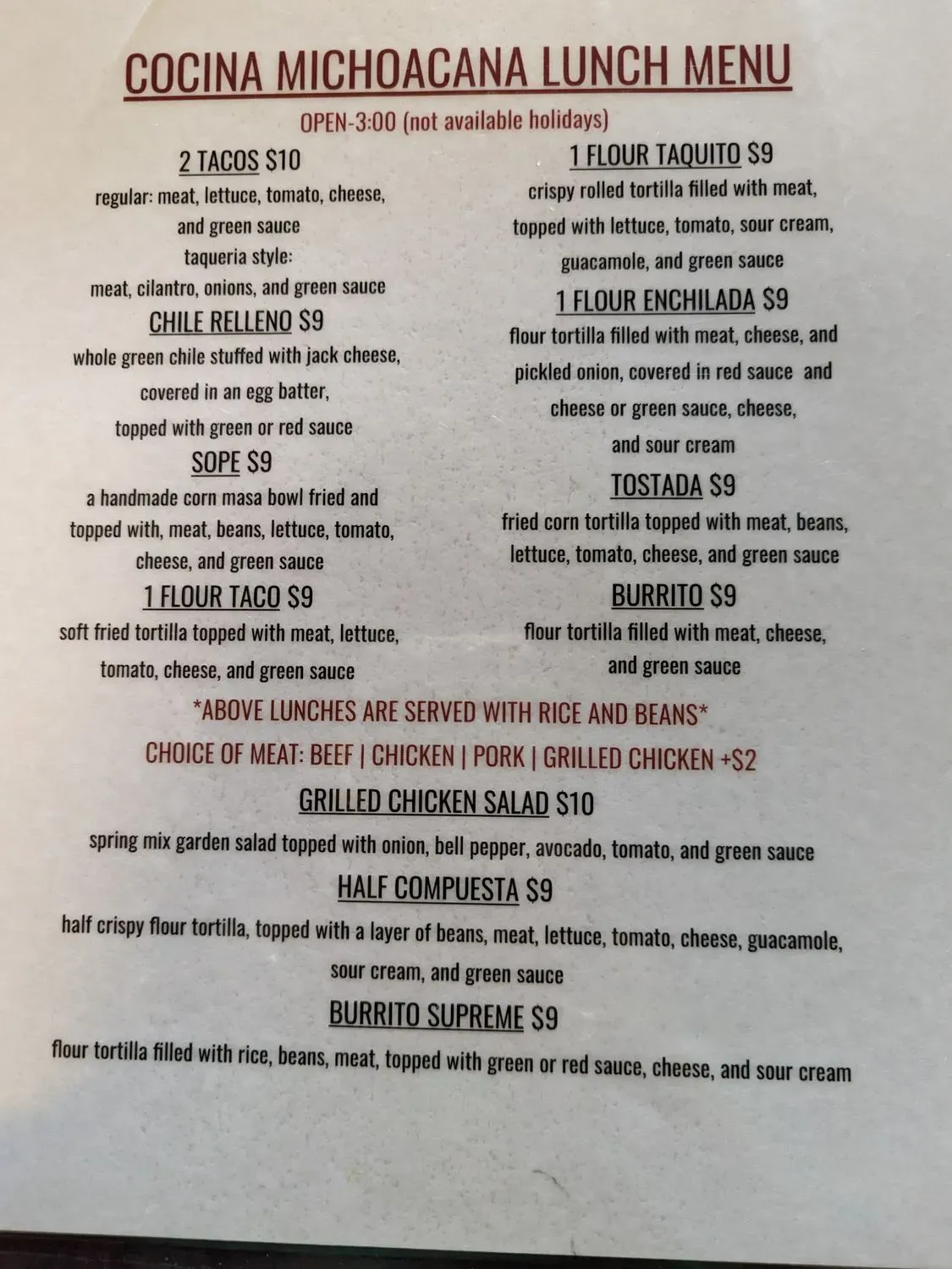 Menu 4