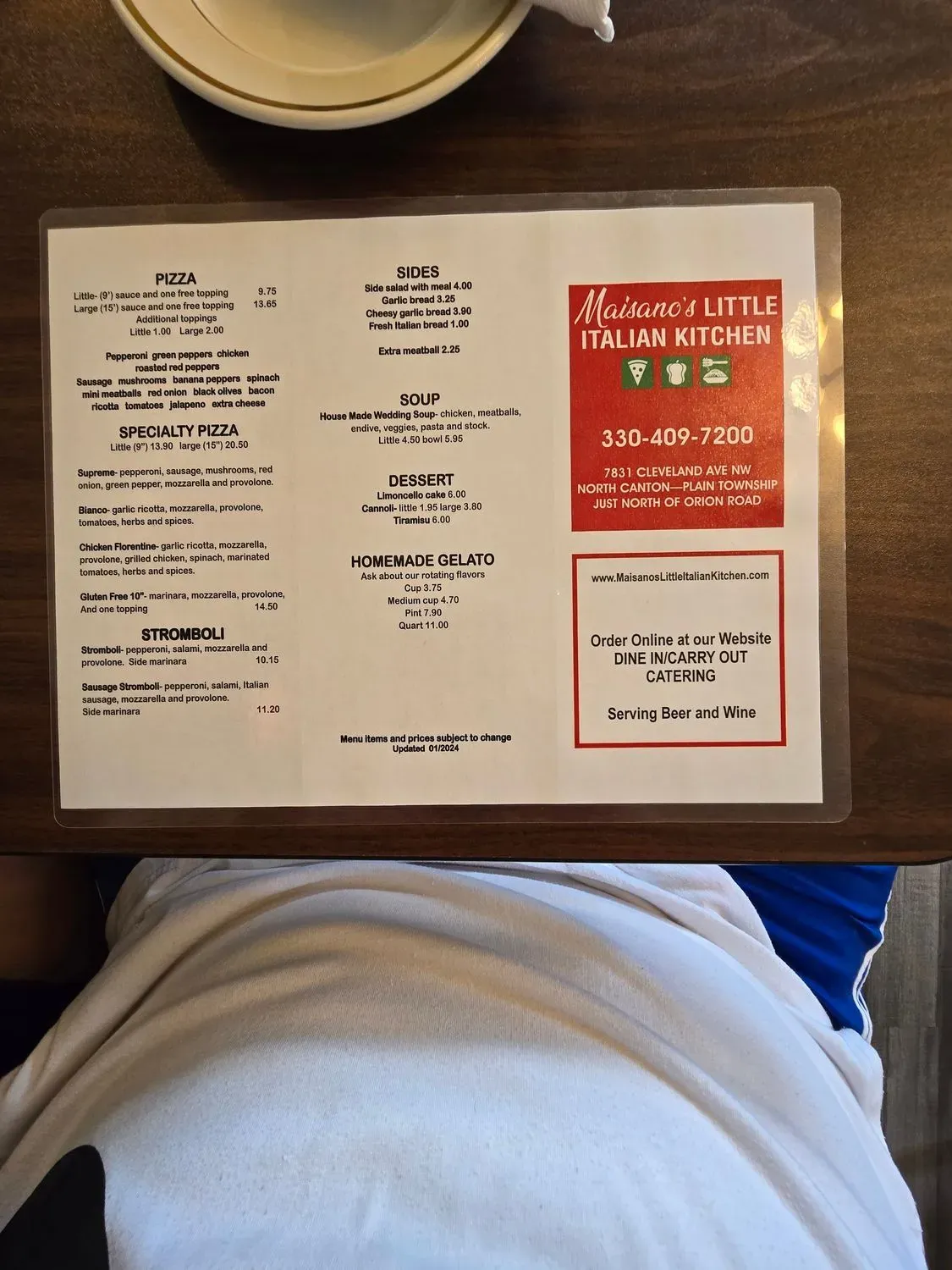 Menu 6